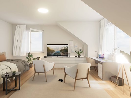 Neubau haus Ludwigsburg Jugendzimmer