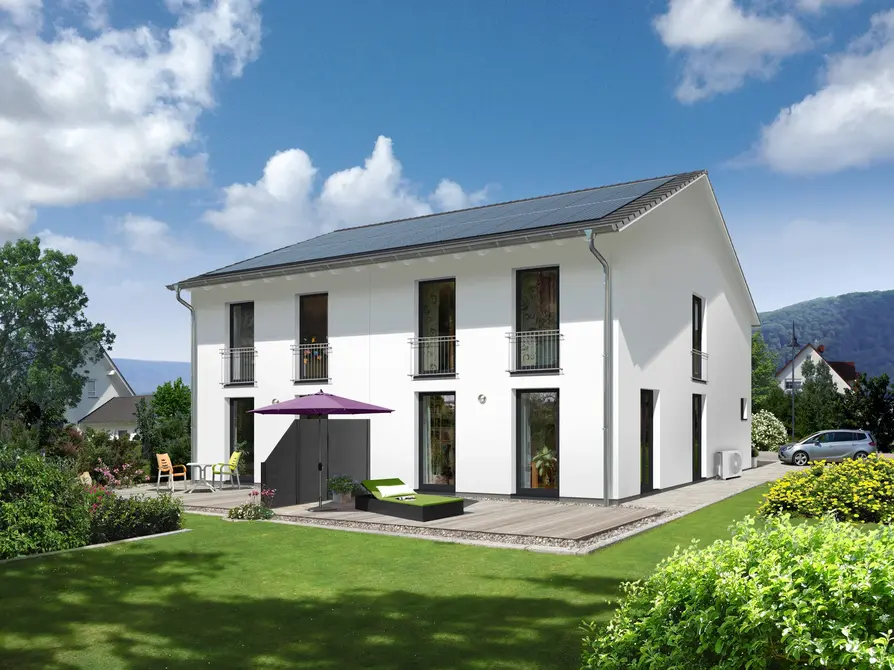 Doppelhaus-Aura-125-Garten-Elegance-Photovoltaik-Waermepumpe-Sonderausstattung