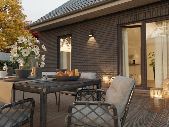 Das Mitwachshaus Flair 148 mit altenativer Fassade